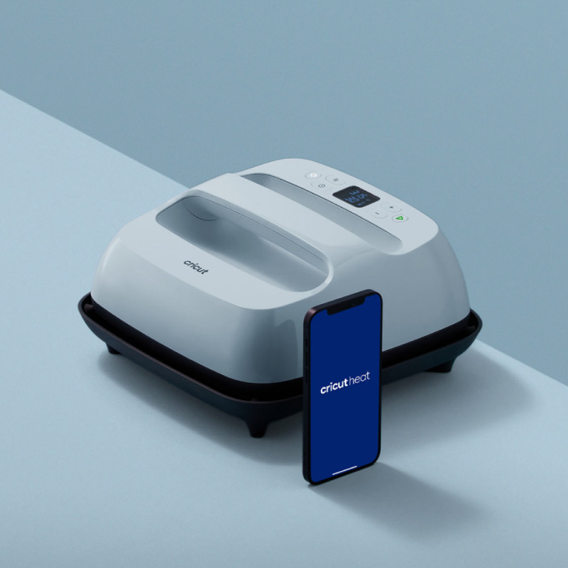 Nouvelle Presse à chaud Easy Press 3 &lsquo;Cricut&rsquo; ZenBlue (modèle&nbsp;moyen)