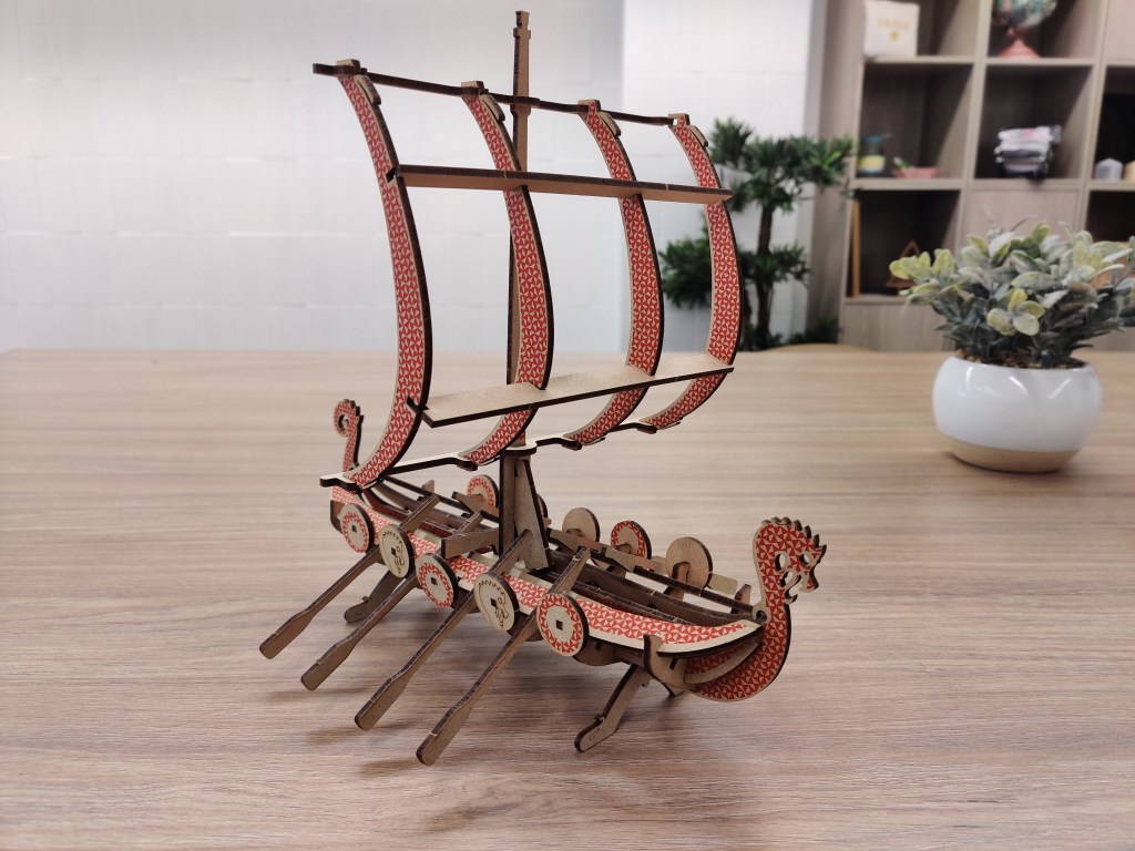 Montage d&rsquo;une maquette &lsquo;KELPI&rsquo; Le&nbsp;Drakkar