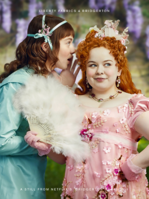 Les Nouveaux Tissus Liberty Fabrics Inspirés par &laquo;&nbsp;La Chronique des Bridgerton&nbsp;&raquo;