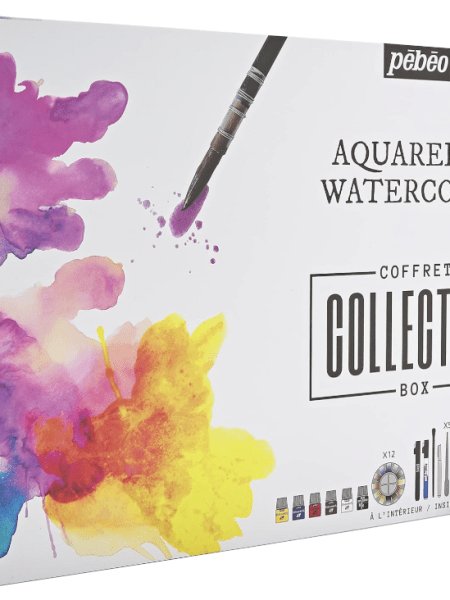 Coffret collection aquarelle fine Pébéo : l’art de l’aquarelle à portée de&nbsp;main