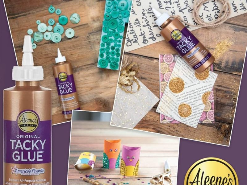 La colle indispensable de tous les créatifs : découvrez l’Original Tacky Glue d’Aleene’s&nbsp;!