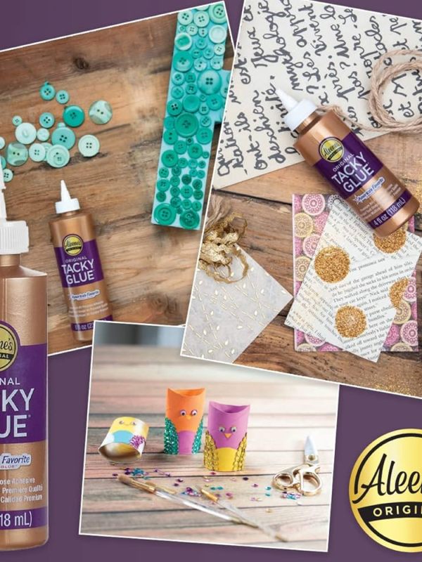 La colle indispensable de tous les créatifs : découvrez l’Original Tacky Glue d’Aleene’s&nbsp;!