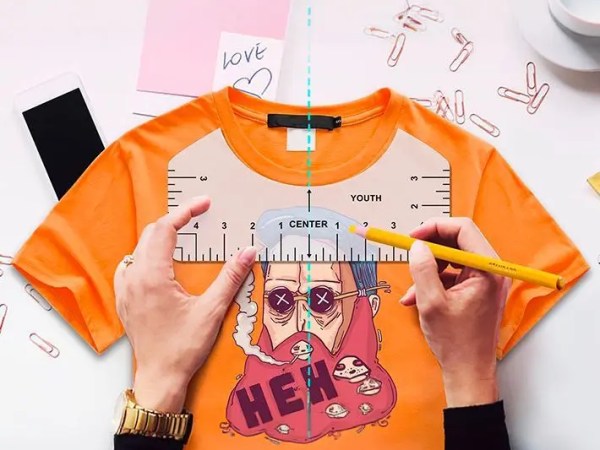 Le secret d&rsquo;un flocage parfait : Les Guides d&rsquo;alignement T-Shirt &lsquo;Vinyl Print&nbsp;Press&rsquo;