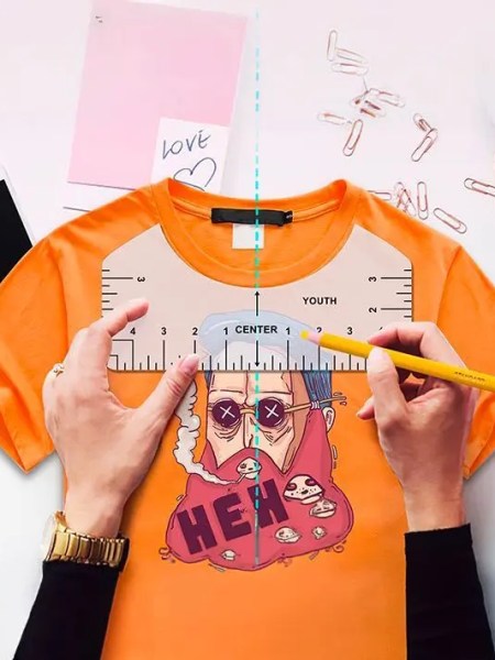 Le secret d&rsquo;un flocage parfait : Les Guides d&rsquo;alignement T-Shirt &lsquo;Vinyl Print&nbsp;Press&rsquo;